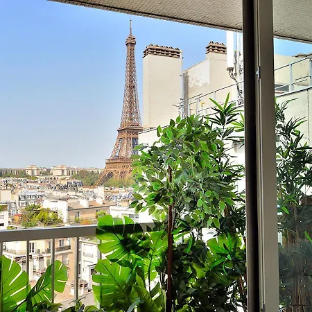 Magical Modern Apartment Eiffel Tower, Paris The Million Dollar View Exterior photo